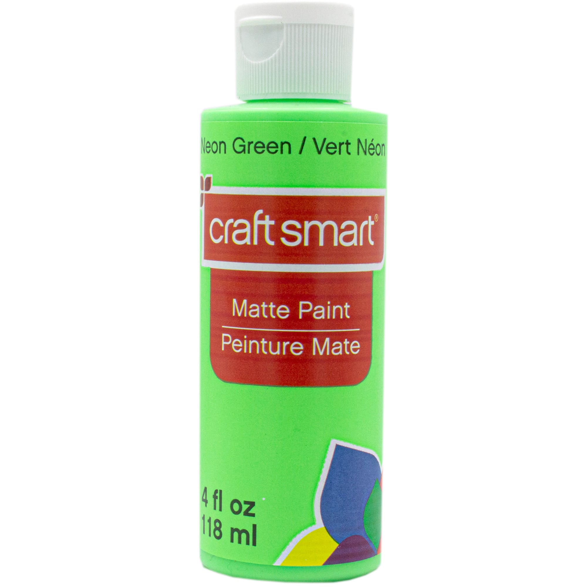 12 Pack: Neon Acrylic Paint by Craft Smart®, 4oz.